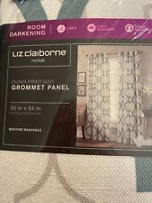 Cortinas Liz Claiborne 50x84 Quinn impressão ilhó geográfico escurecimento de sala 1 par comprar usado  Enviando para Brazil