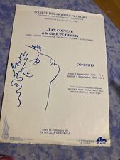 Programme jean cocteau d'occasion  Paris I