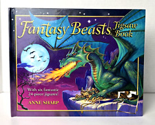 Livro de quebra-cabeça Fantasy Beasts por Anne Sharp com 6 páginas de quebra-cabeça com 24 peças. Cada comprar usado  Enviando para Brazil