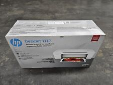 Impressora Jato de Tinta Colorida Compacta HP F5S23A DeskJet 1112 Nova Caixa Aberta SEM CABOS comprar usado  Enviando para Brazil