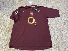 Camiseta de fútbol Arsenal FC 2005/06 Thierry Henry Highbury segunda mano  Embacar hacia Argentina