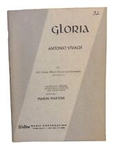 Gloria sheet music for sale  Romulus