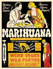 Vintage marihuana advertising for sale  LYTHAM ST. ANNES