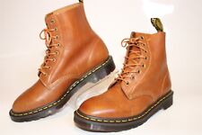 Used, Dr. Martens Carrara Saddle Tan Leather 1460 Pascal Womens 10 Mens 9 Boots 1F66 for sale  Shipping to South Africa