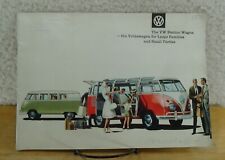 Usado, Volkswagen 1960 camioneta autobús folleto catálogo folleto antiguo original segunda mano  Embacar hacia Argentina