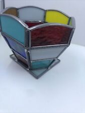 Stained glass candle for sale  Shipping to Ireland