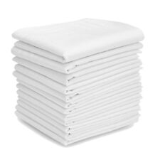 White cotton handkerchiefs for sale  LEEDS