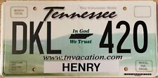 License plate tennessee for sale  Mass City