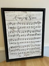Amazing grace sheet for sale  Colwich