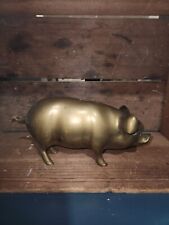 Brass piggy bank for sale  Swanton