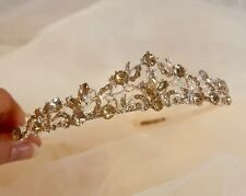 Crystal tiara bridal for sale  BIRCHINGTON