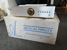 Musical fidelity amplifier for sale  CLYDEBANK