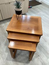 teak nesting tables for sale  MORPETH