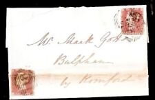 Envelope INGLATERRA ANTIGO com 2 selos da Rainha Vitória 1859 comprar usado  Brasil 