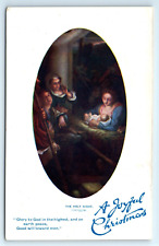 Postcard holy night for sale  LLANFAIRFECHAN