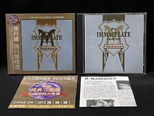 Madonna The Immaculate Collection Taiwan Ltd com caixa OURO CD 2002 inserção promocional DM, usado comprar usado  Enviando para Brazil