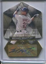 2014 Topps Supreme Supreme Stylings Auto /50 Michael Brantley #SS-MB Auto comprar usado  Enviando para Brazil