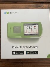 Dispositivo de monitoramento de ECG/ECG sem fio EMAY | Monitor de ECG portátil modelo EMG-20, usado comprar usado  Enviando para Brazil