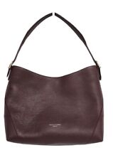 burgundy leather shoulder bag for sale  LEEDS