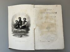 1833 quattro poeti usato  Italia