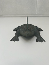 Cast metal frog for sale  GUILDFORD