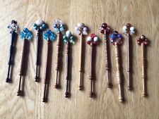 Wooden lace bobbins for sale  BUXTON