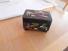 Vintage 1950's/1960's Japanese Black Lacquered Musical Jewellery Box  for sale  MALTON