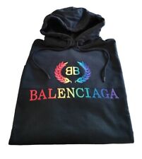 Felpa balenciaga embroidered usato  Bari