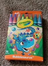 Crayola 2017 Bubblesaurus crayones multicolor 16 unidades caja usada en buen estado segunda mano  Embacar hacia Argentina