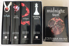 Saga Crepúsculo Completa Stephenie Meyer 4 Libros 1ra EDICIÓN y Sol de Medianoche, usado segunda mano  Embacar hacia Argentina