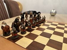 hand painted chess set for sale  SWANLEY