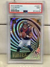 Used, 2023 Donruss Vortex CJ Stroud #VOR17 Rookie RC PSA 9 for sale  Shipping to South Africa