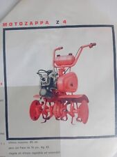 Cab motozappa brochure usato  Brescia