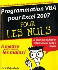Programmation vba excel d'occasion  France