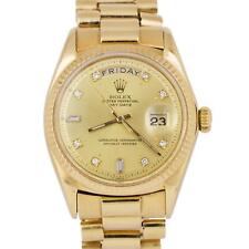 Usado, 1967 Rolex Day-Date President CHAMPAGNE DIAMOND 36mm PIE-PAN RELÓGIO DE OURO 18K 1803 comprar usado  Enviando para Brazil