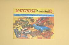 Matchbox superfast collector for sale  NOTTINGHAM