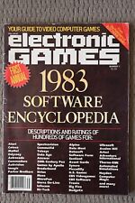 Revista de jogos eletrônicos - 1983 (número 1) enciclopédia de software comprar usado  Enviando para Brazil