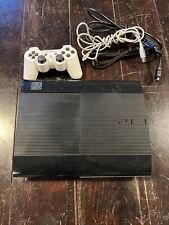Used, Sony PlayStation 3 12GB Super Slim Black PS3 VIdeo Game Console CECH-4301A for sale  Shipping to South Africa
