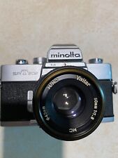 Minolta SRT202 com lente 50mm f1.8 em estado de funcionamento comprar usado  Enviando para Brazil