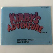 Kirbys adventure manual for sale  Neche