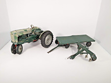 VINTAGE HUBLEY KIDDIE TOY Tractor, Trailer and Plow  MADE IN LANCASTER PA 1950's for sale  Shipping to South Africa