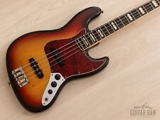 1972 Fender Jazz Bass Vintage Baixo Sunburst com Braço de Bordo Flamejante, Estojo comprar usado  Enviando para Brazil