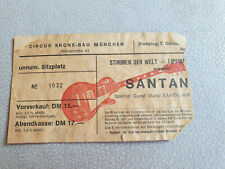 Santana concert ende gebraucht kaufen  München
