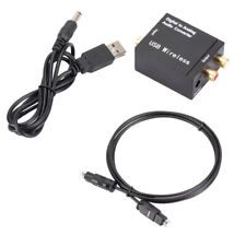 Digital to Analog Audio Converter Optical Coaxial Toslink Adapter RCA Klinke L/R comprar usado  Enviando para Brazil