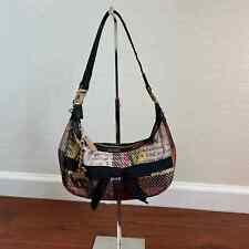 Vintage LAMB LeSportsac Mini Bag Black Gold Plaid Gwen Stefani Y2K 2000s Charm * for sale  Shipping to South Africa