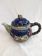 Vintage majolica teapot for sale  BEDFORD