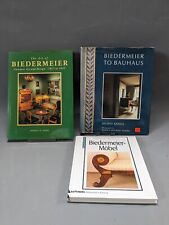 3 Books Biedermeier Furniture Art Interiors 18th Century Austrian Vienna Bauhaus segunda mano  Embacar hacia Argentina