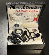 Relógio rádio FM MARCEL DRUCKER chip IC - rádio funciona, relógio não funciona comprar usado  Enviando para Brazil
