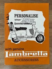 Lambretta accessories 1960s for sale  YORK