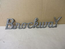 Brockway truck emblem for sale  Staten Island